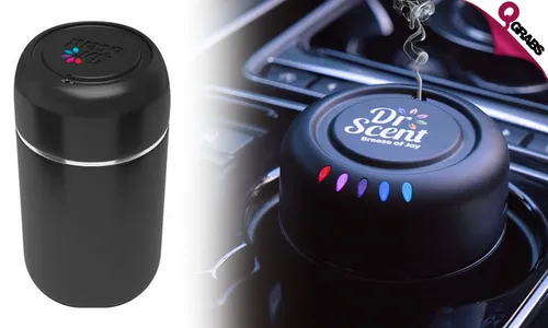Dr. Scent Portable Car Diffuser + 10ml Fragrance!